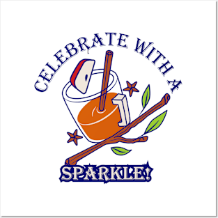 Celebrate with a sparkle Posters and Art